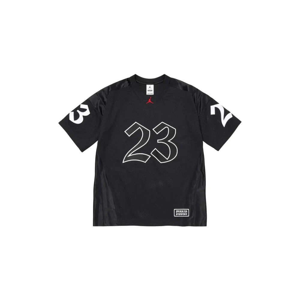 Supreme X Air Jordan Warm Up Jersey 'Black'