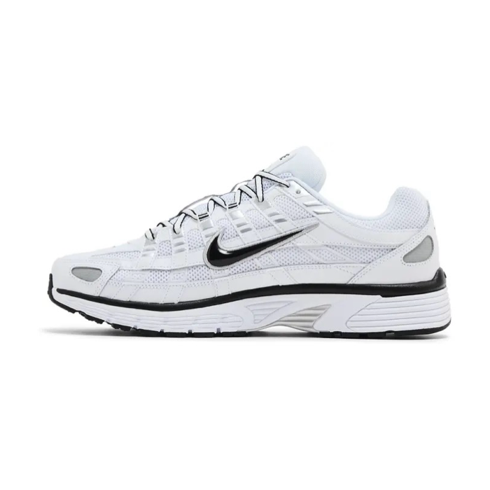 Nike P-6000 'White Metallic Silver Black'