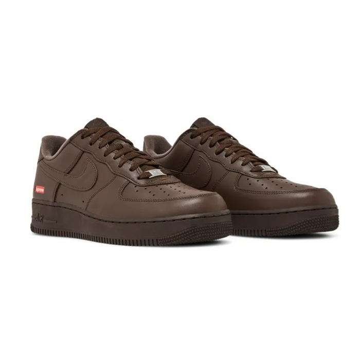 Supreme x Air Force 1 Low 'Box Logo - Baroque Brown'