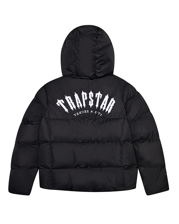 Trapstar Irongate Hooded Puffer Black