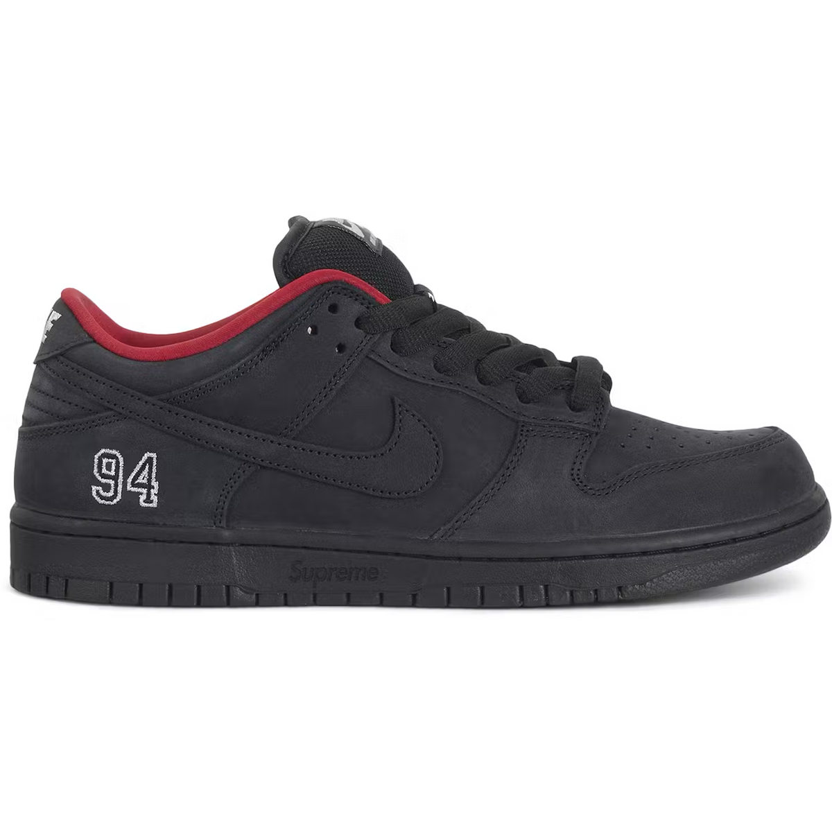 Supreme x Nike Dunk Low SB 'Black'