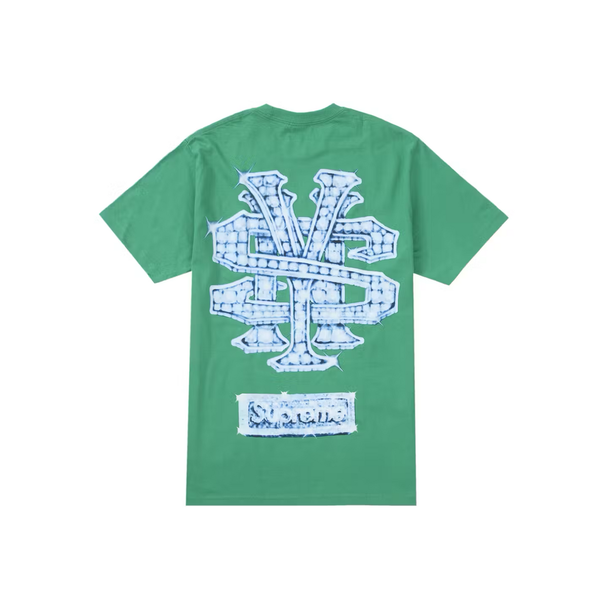Supreme Snowman Tee Green