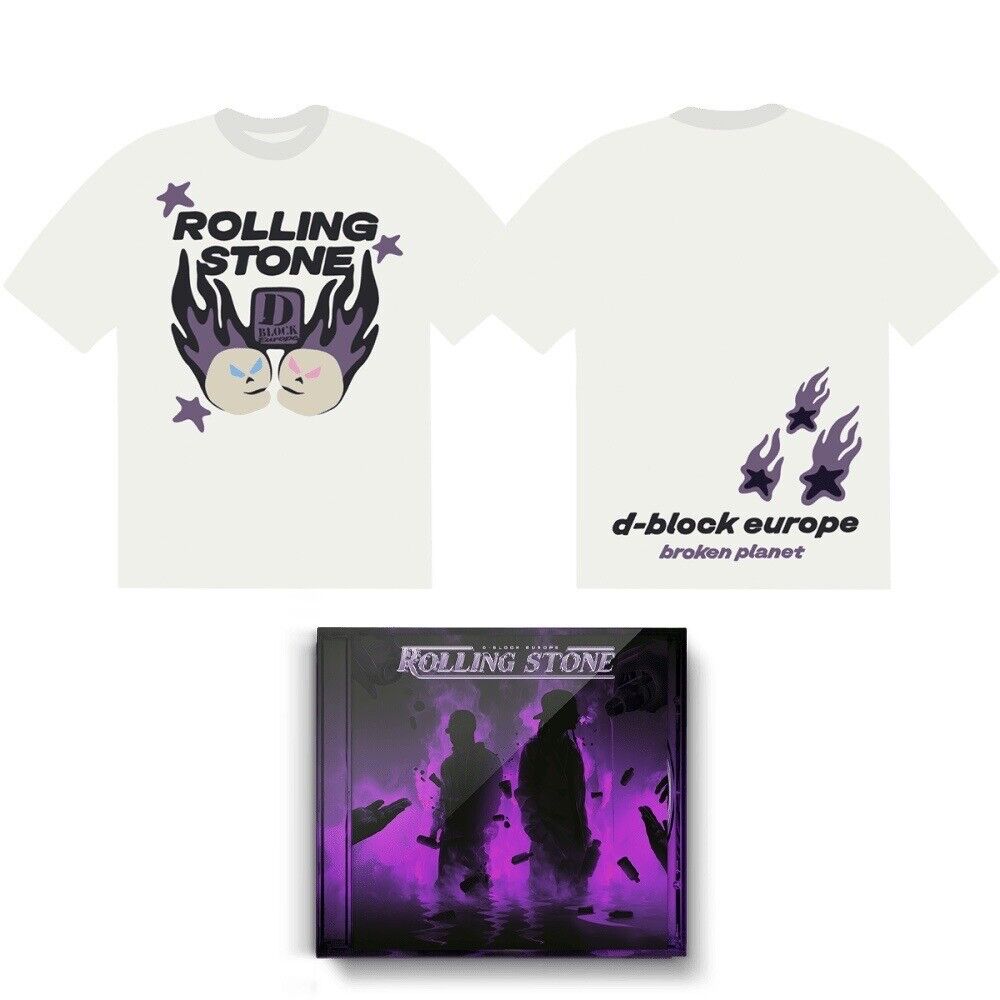 Broken Planet x D-Block Europe Rolling Stones T-Shirt