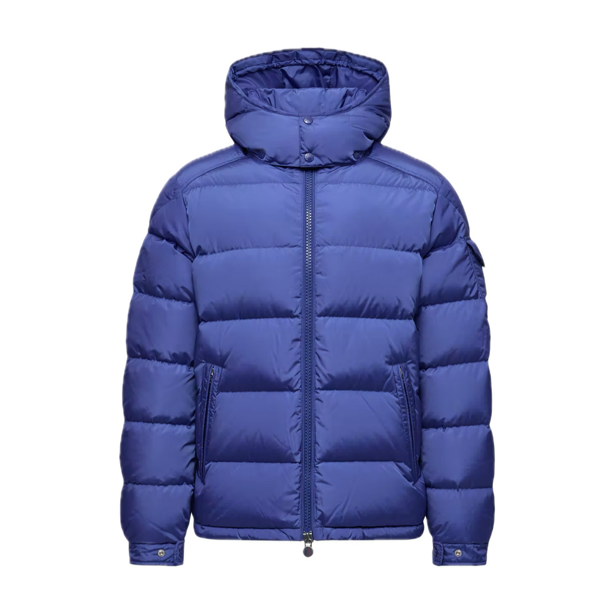 Moncler Maya Matte Short Down Jacket Blue
