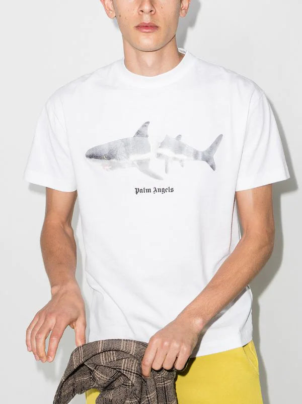 PALM ANGELS Shark Logo T-shirt