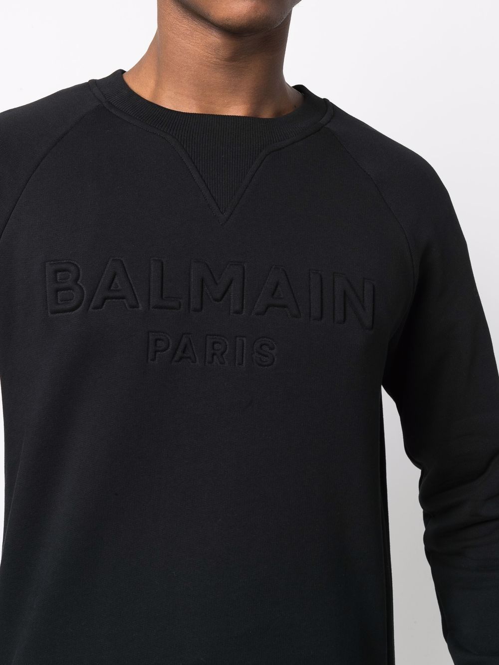 BALMAIN Logo Sweatshirt Black