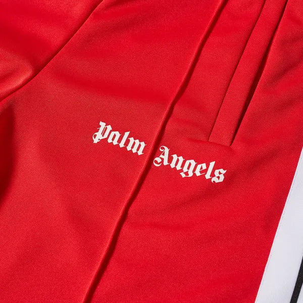 Palm Angels Logo Print Track Shorts