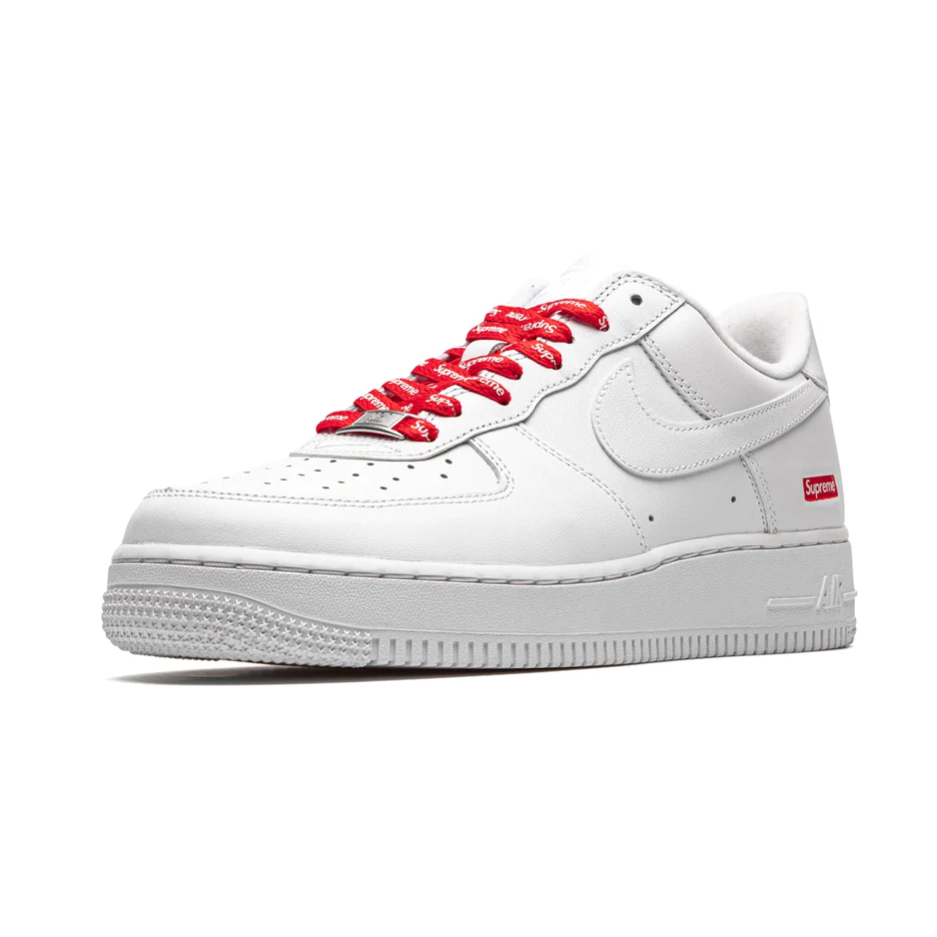 Supreme x Nike Air Force 1 Low 'Box Logo - White'