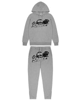 TRAPSTAR SHOOTERS HOODED TRACKSUIT - GREY