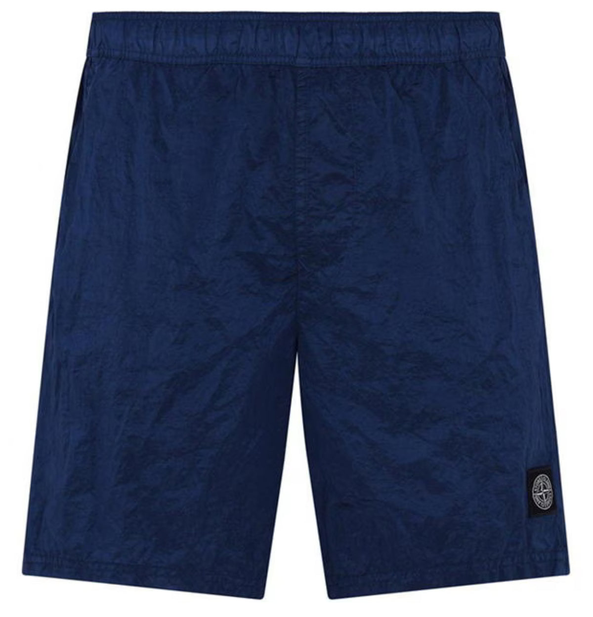 STONE ISLAND MEN'S IRIDESCENT NYLON SWIM TRUNKS BLUE