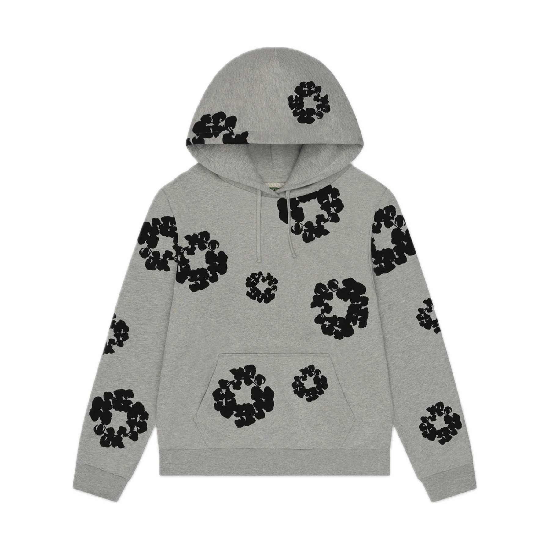 Denim Tears Men's Black Cotton Wreath Tracksuit Grey