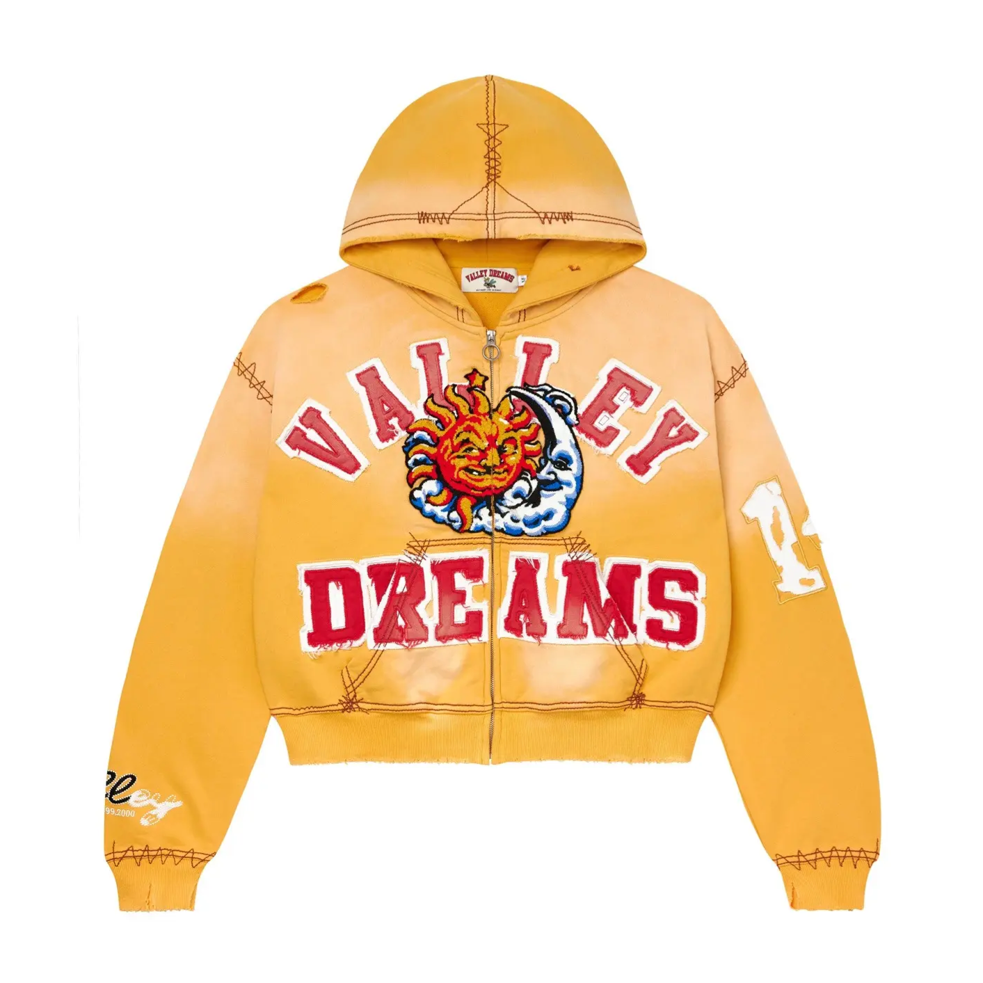 VALE FOREVER (VALLEY DREAMS) - SUNNY ZIP UP [GREEN]