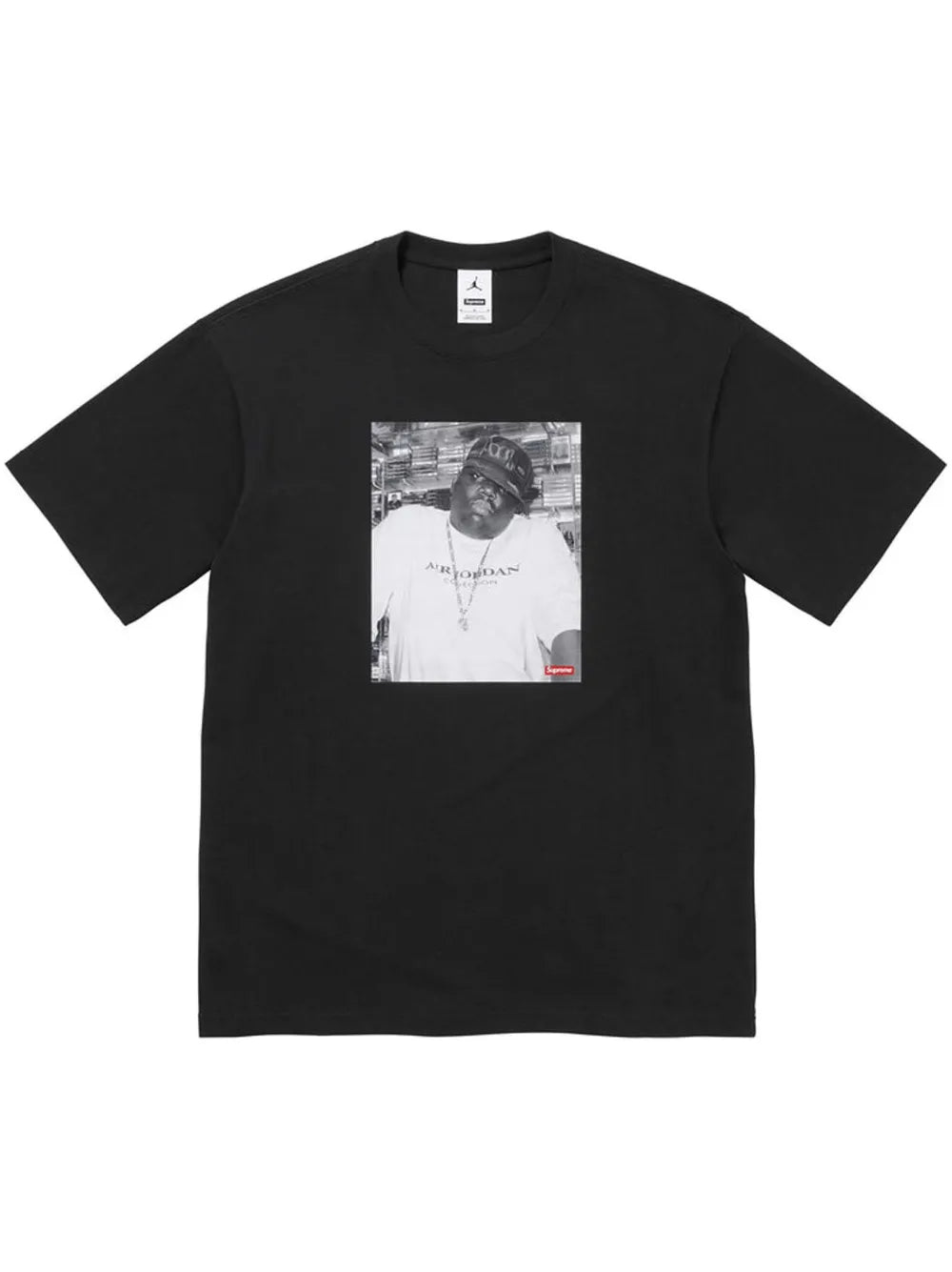 Supreme x Jordan Biggie Short-Sleeve Top 'Black