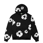 Denim Tears The Cotton Wreath Hooded Sweatshirt 'Black'