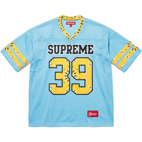 SUPREME BANDANA FOOTBALL JERSEY BLUE
