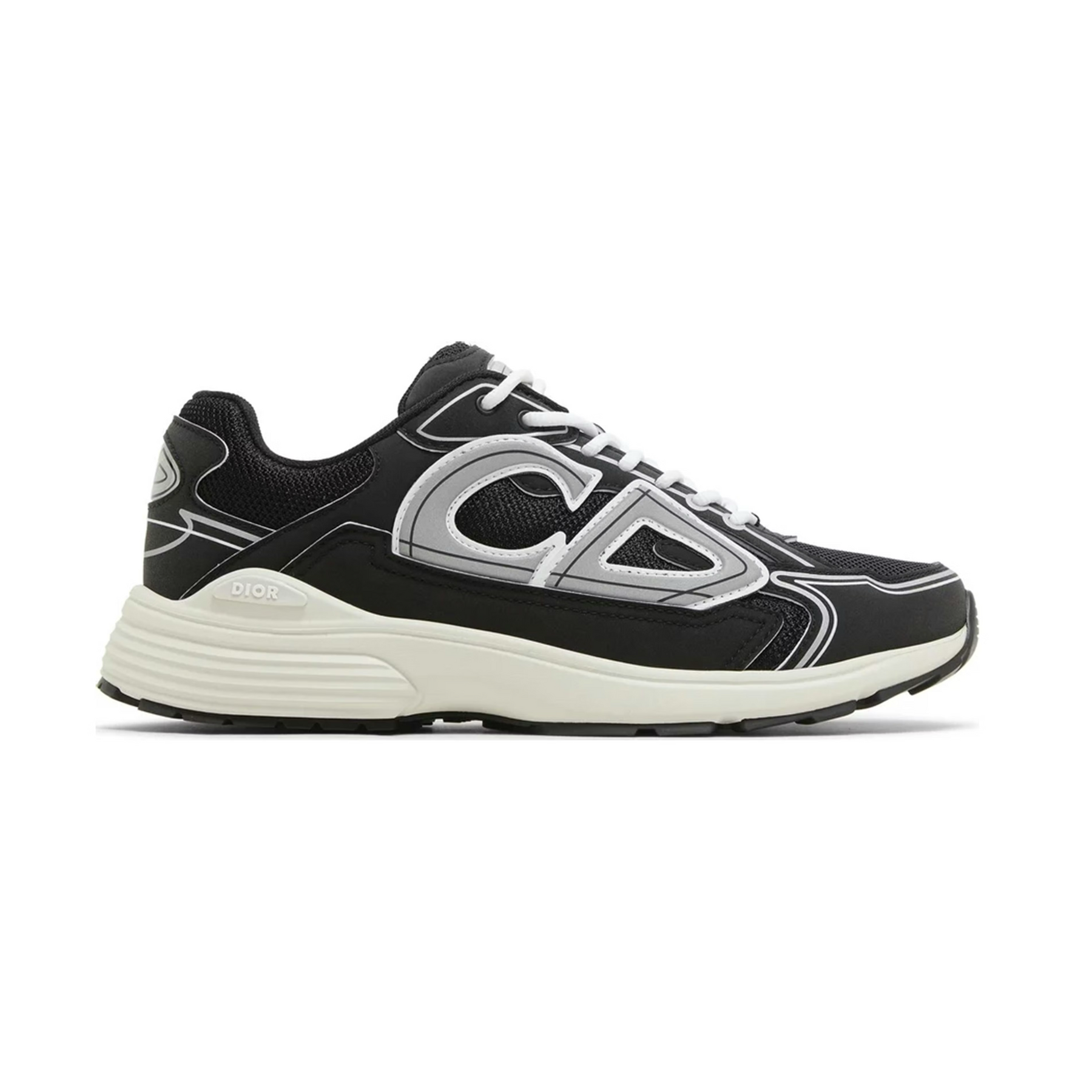 Dior B30 Sneaker White / Black Technical Mesh