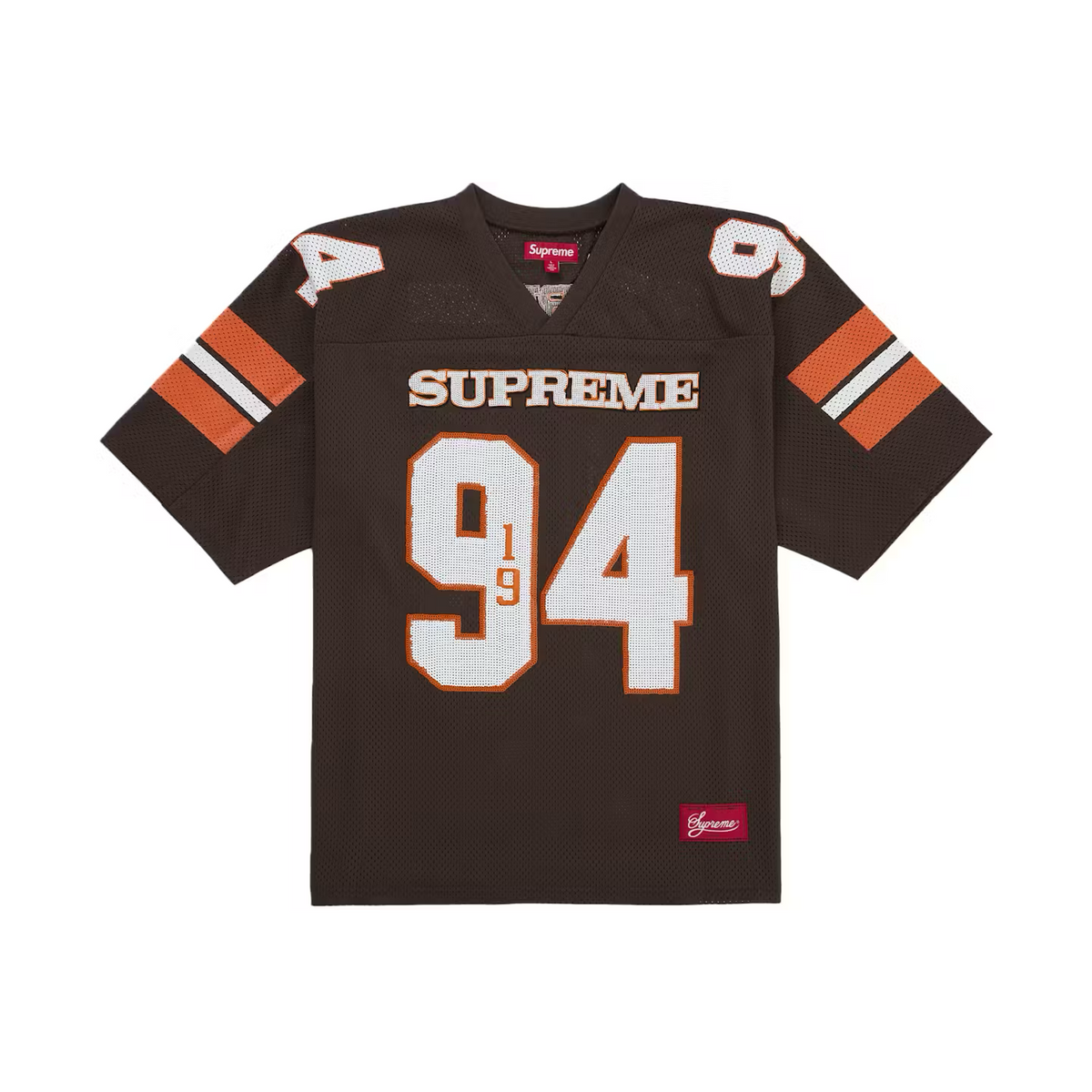 Supreme Sequin Football Jersey 'Brown'