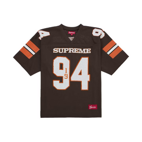 Supreme Sequin Football Jersey 'Brown'