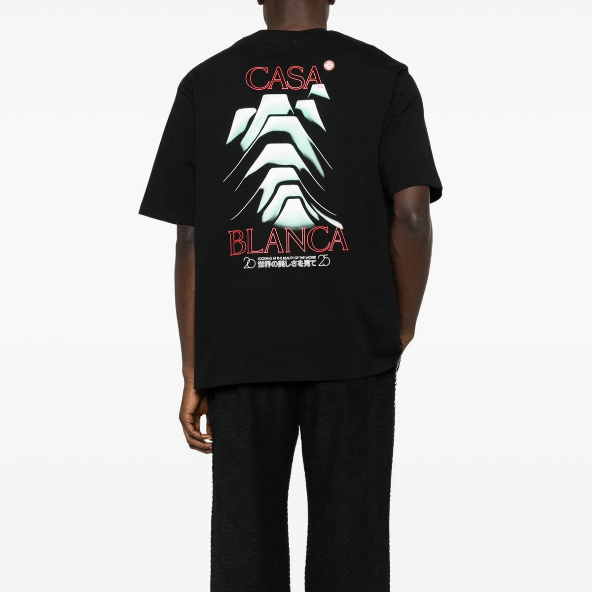 Casablanca Frosty Mountain T-shirt Black
