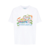 Casablanca The Road To Knowledge printed cotton T-shirt