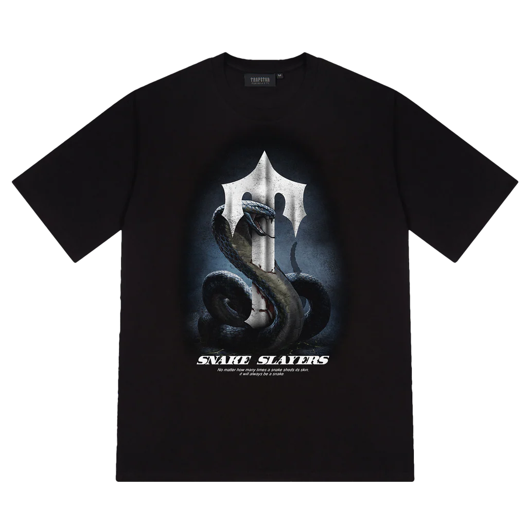 Trapstar T Snake Slayer Tee Black