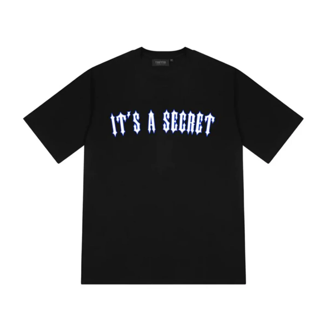 Trapstar It's a Secret Tee 2.0 - Black/Blue
