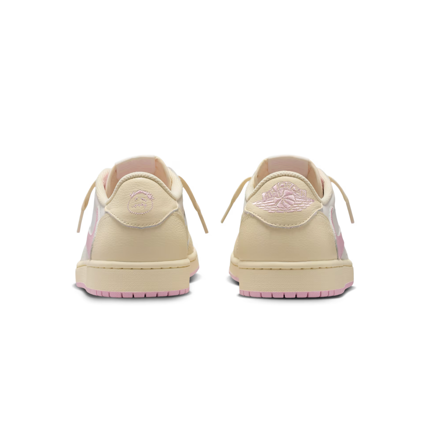 Air Jordan 1 Low x Travis Scott Muslin and Shy Pink
