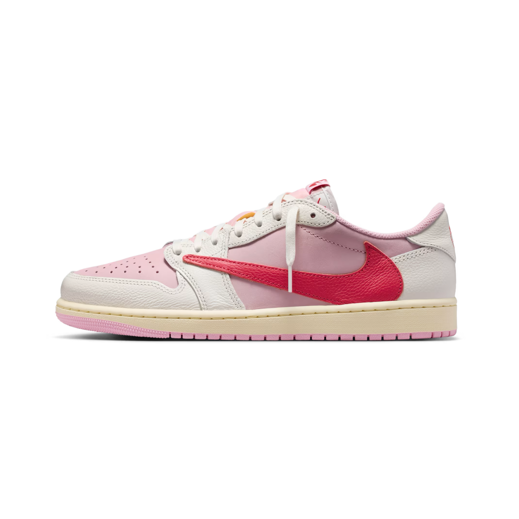 Air Jordan 1 Low x Travis Scott Shy Pink and Tropical Pink