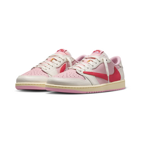 Air Jordan 1 Low x Travis Scott Shy Pink and Tropical Pink