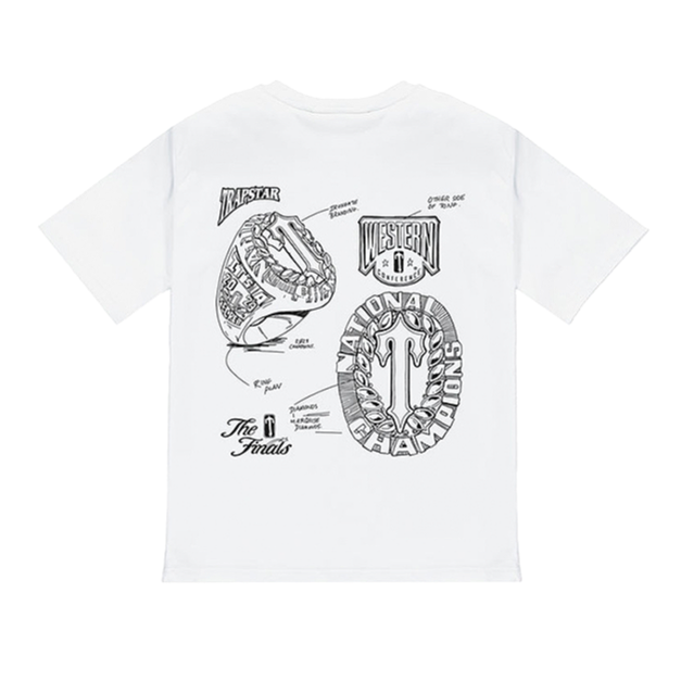 Trapstar Game Time Tee White