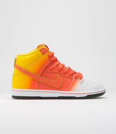 NIKE SB - DUNK HIGH PRO SHOES - AMARILLO / ORANGE - BLACK - WHITE