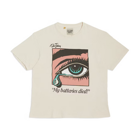 Gallery Dept. Dead Batteries Tee Antique White