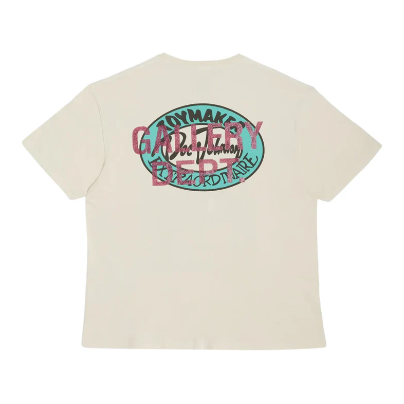 Gallery Dept. Dead Batteries Tee Antique White