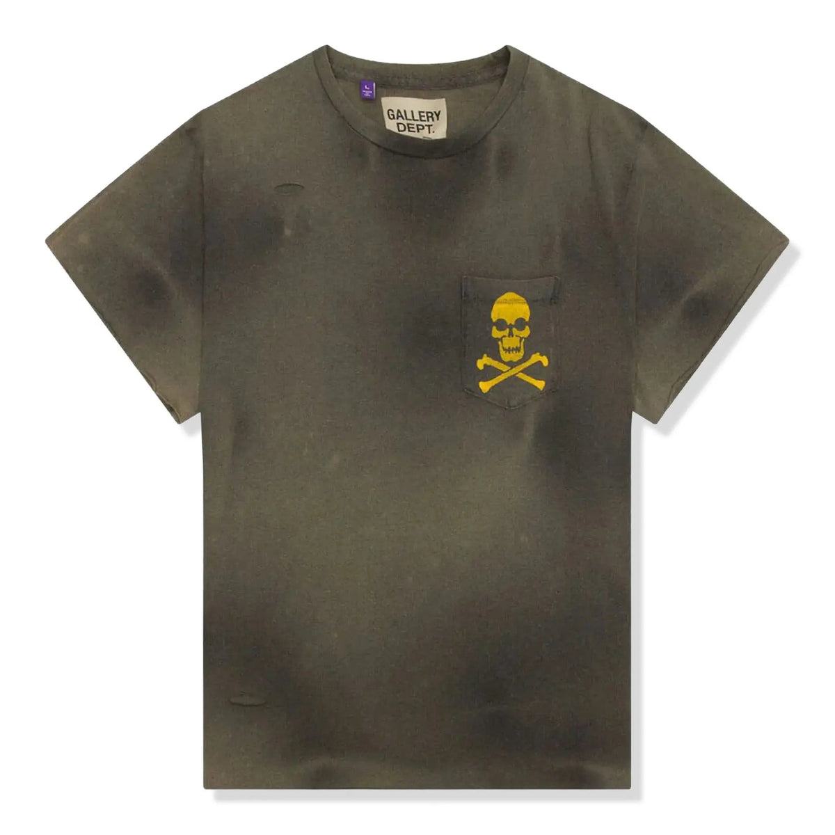 Gallery Dept. Vintage Black Zip T Shirt