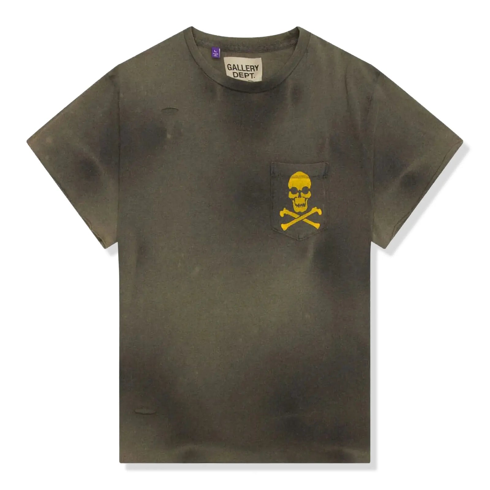 Gallery Dept. Vintage Black Zip T Shirt