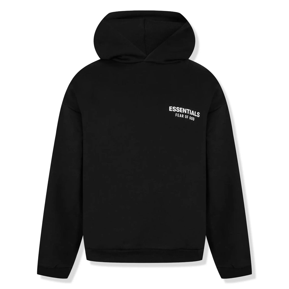 Fear Of God Essentials Fleece Black Tracksuit FW24