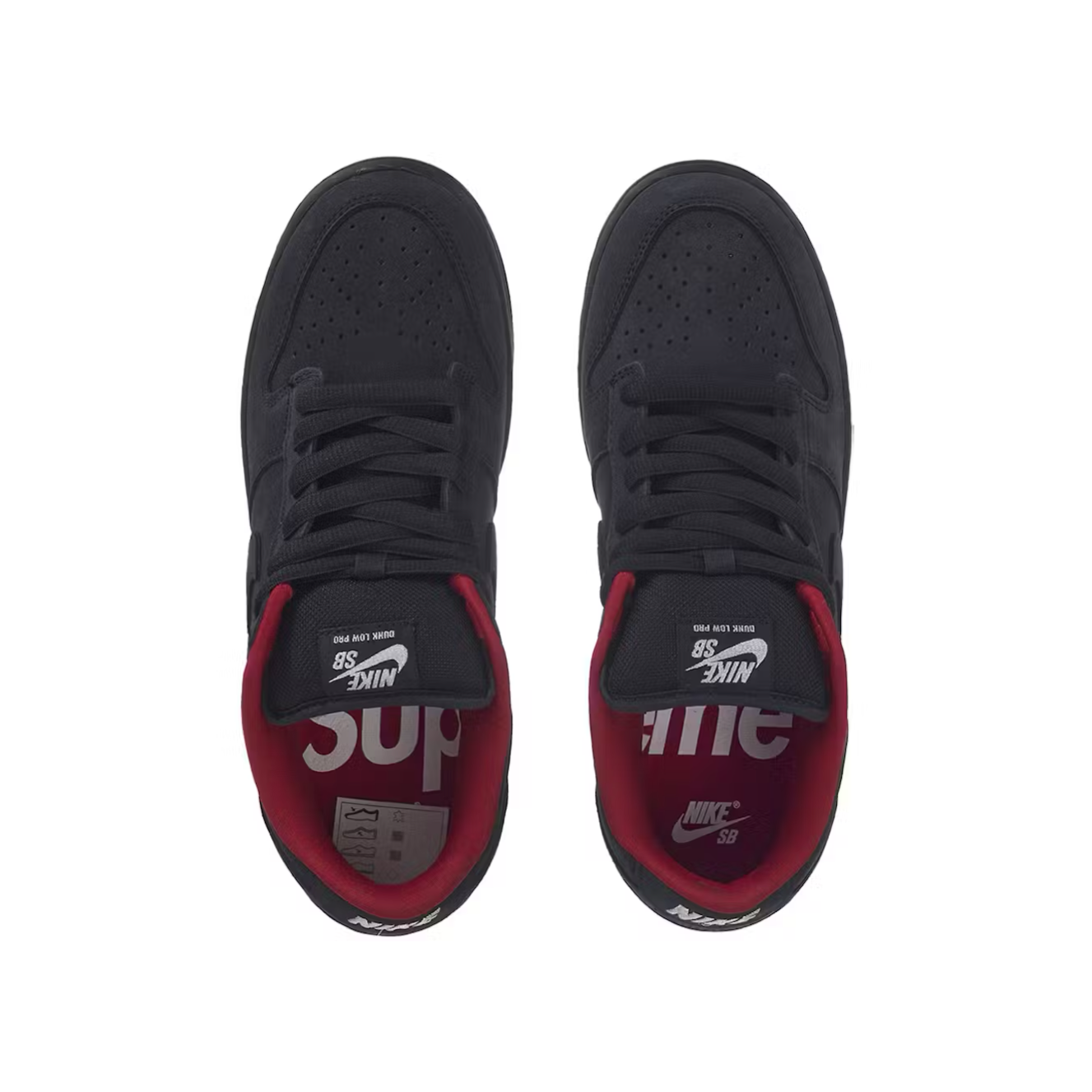 Supreme x Nike Dunk Low SB 'Black'