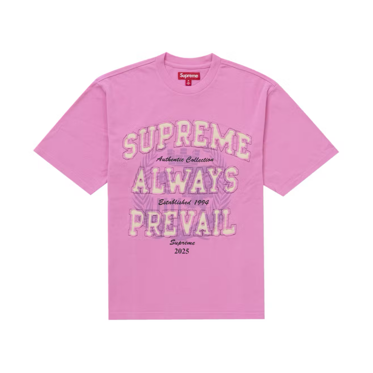 Supreme Always Prevail S/S Top Pink