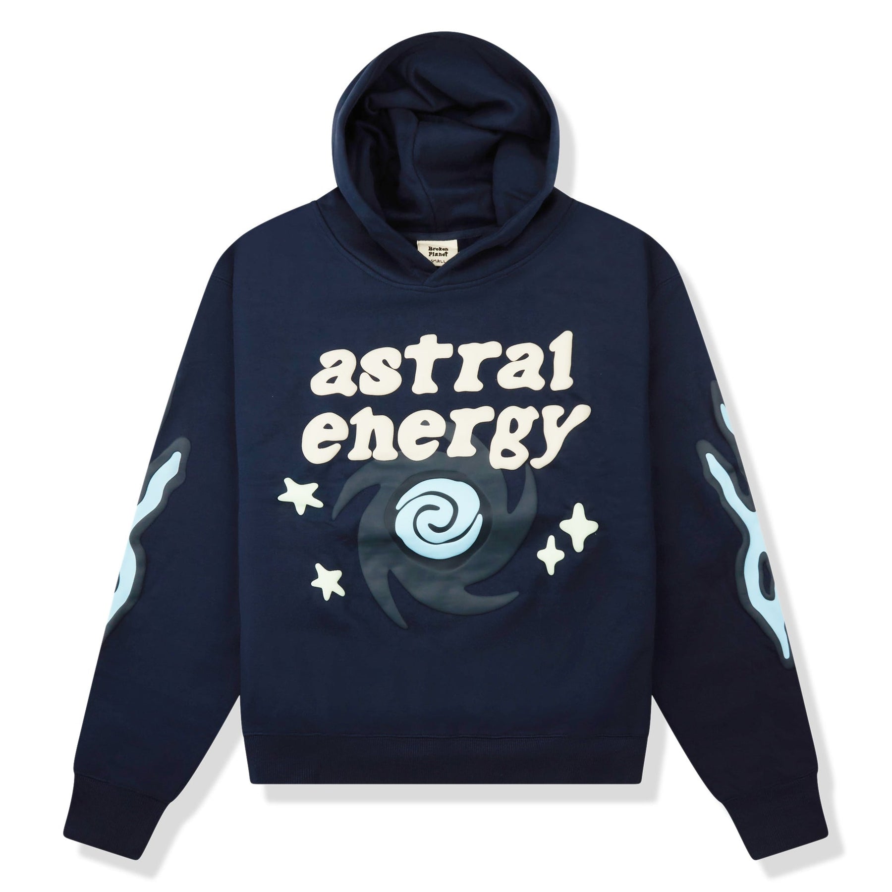 BROKEN PLANET 'ASTRAL ENERGY' OUTERSPACE BLUE HOODIE