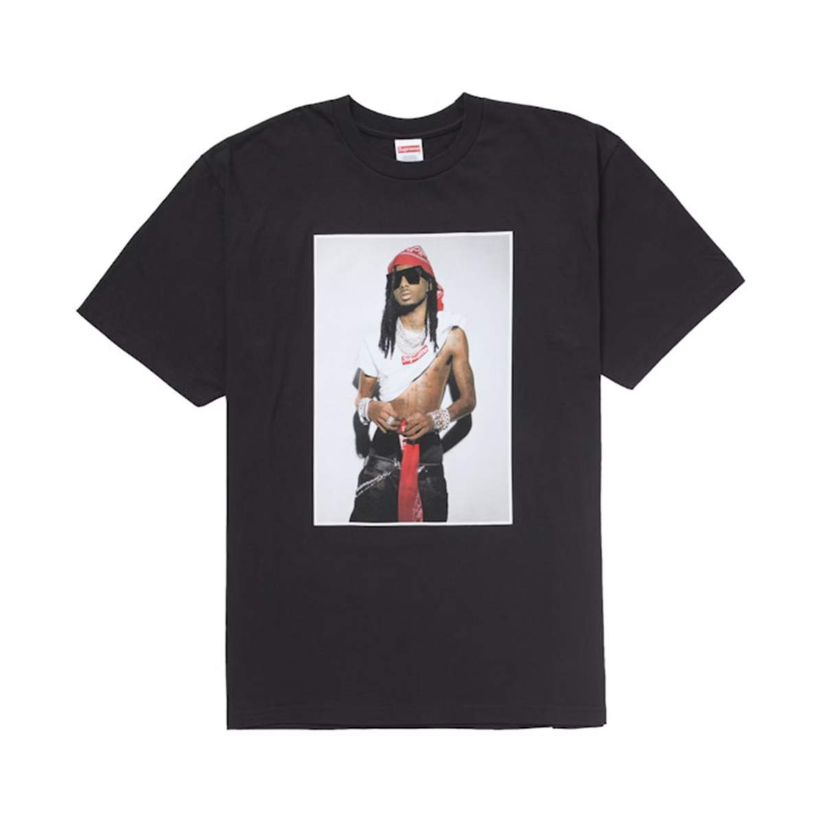 SUPREME PLAYBOI CARTI TEE BLACK