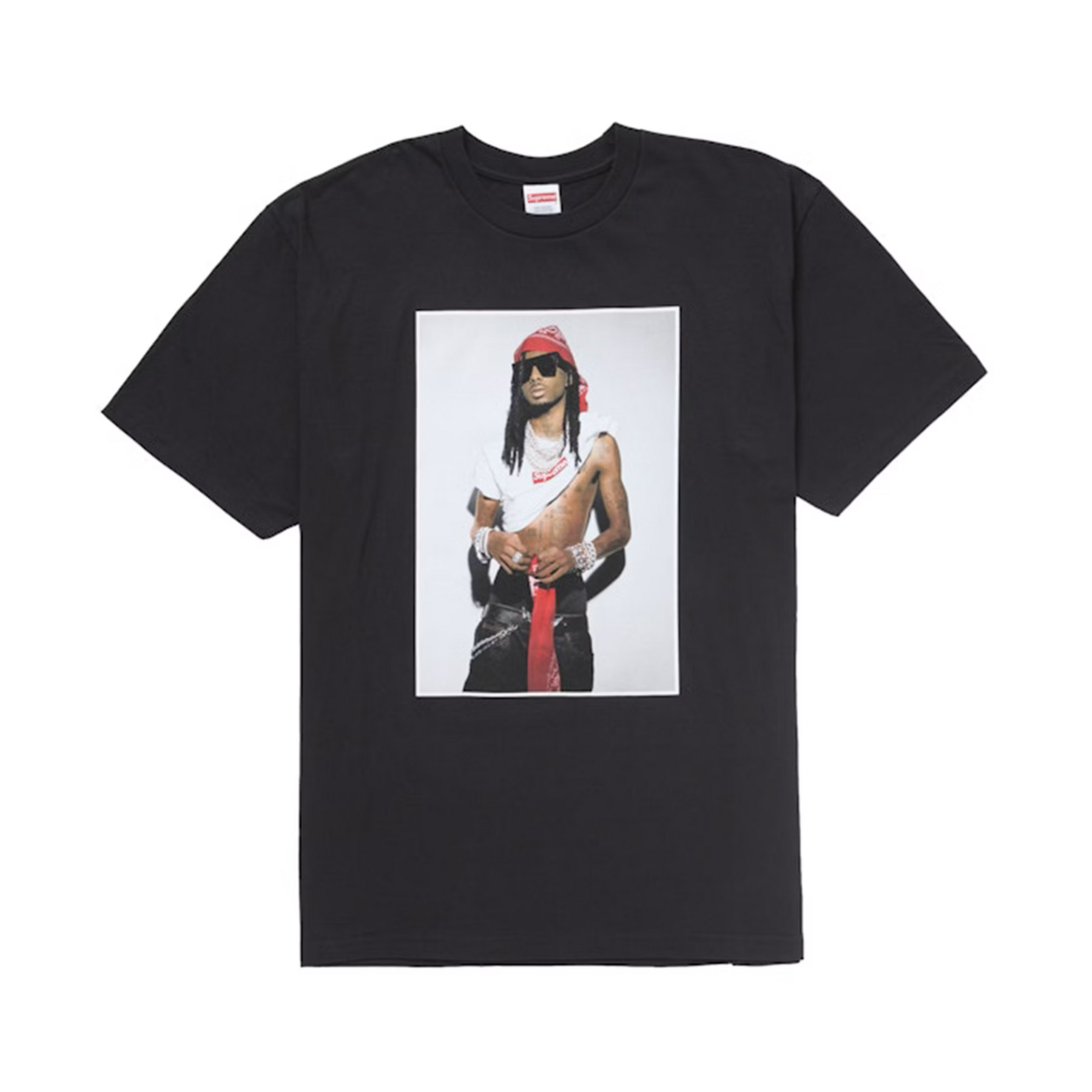 SUPREME PLAYBOI CARTI TEE BLACK