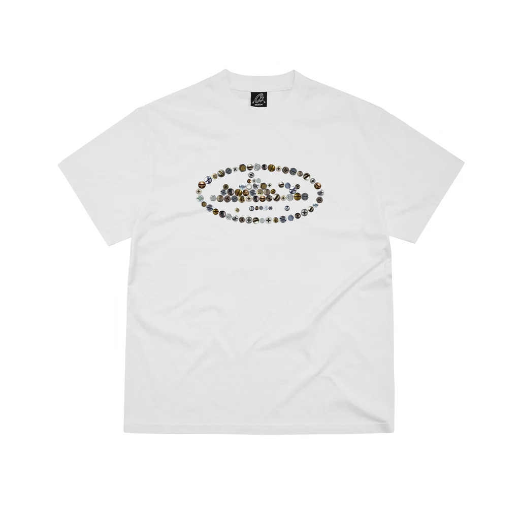 Corteiz Screws Island Tee [White]