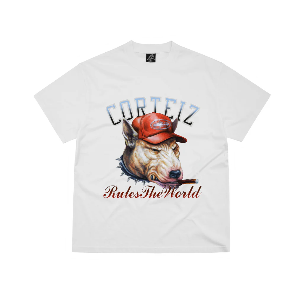 Corteiz Dog Pound Tee [White]