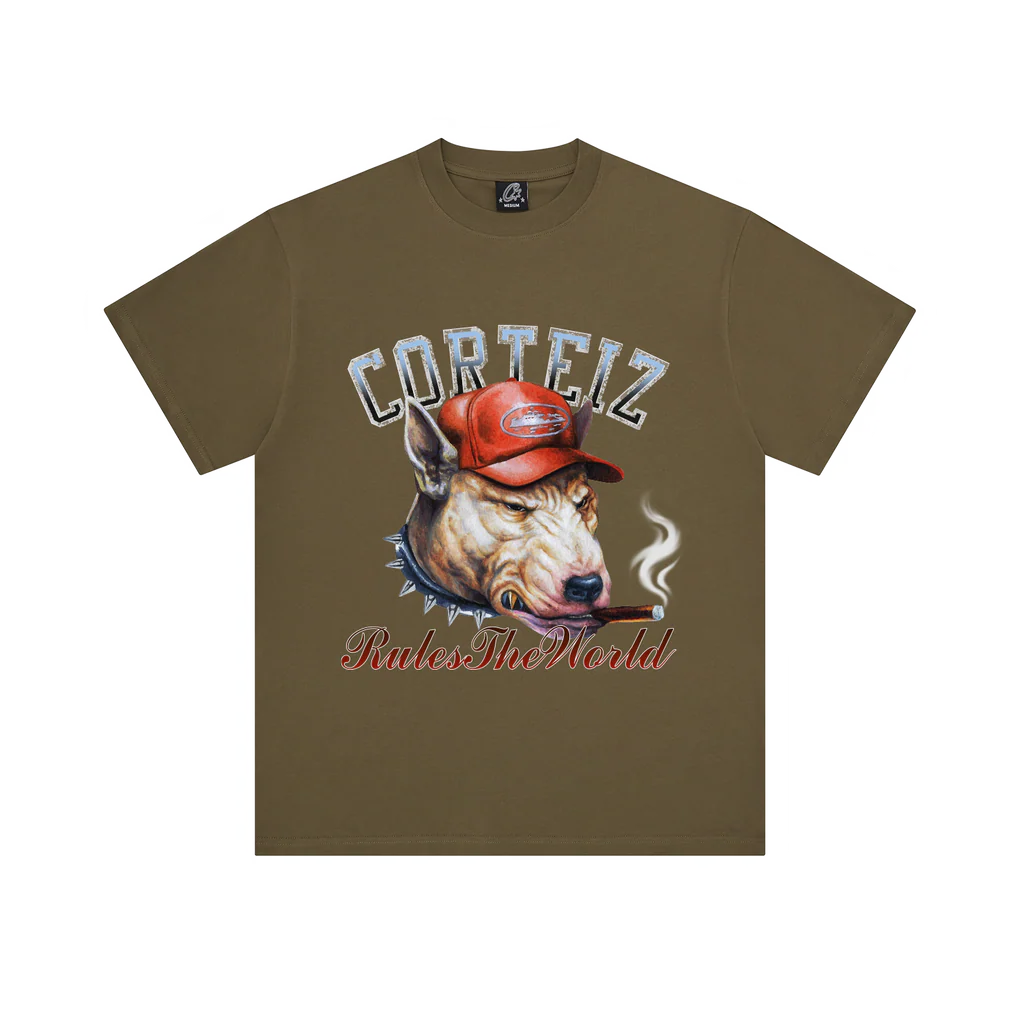 Corteiz Dog Pound Tee [Khaki]