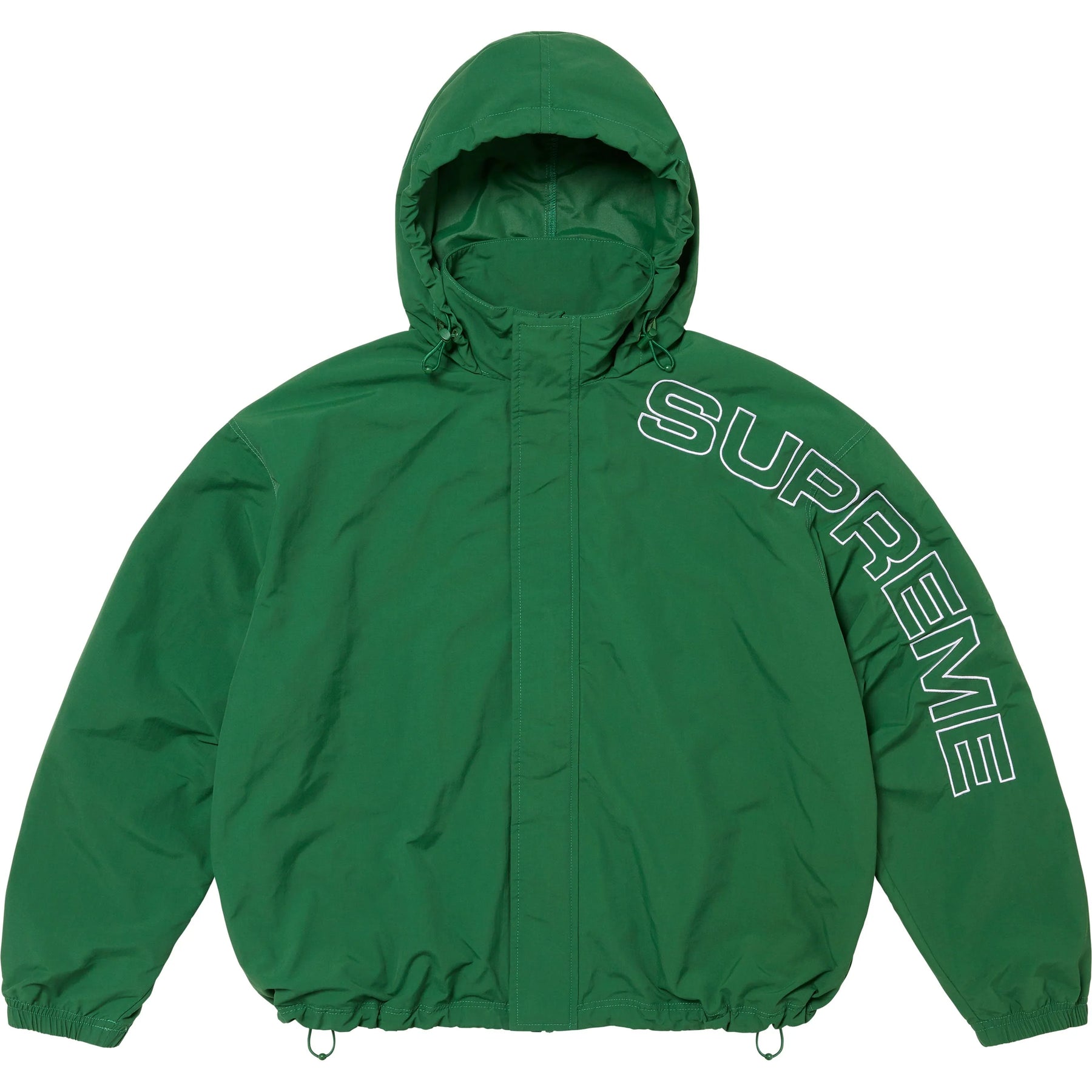 Supreme Spellout Embroidered Tracksuit Green (FW24)