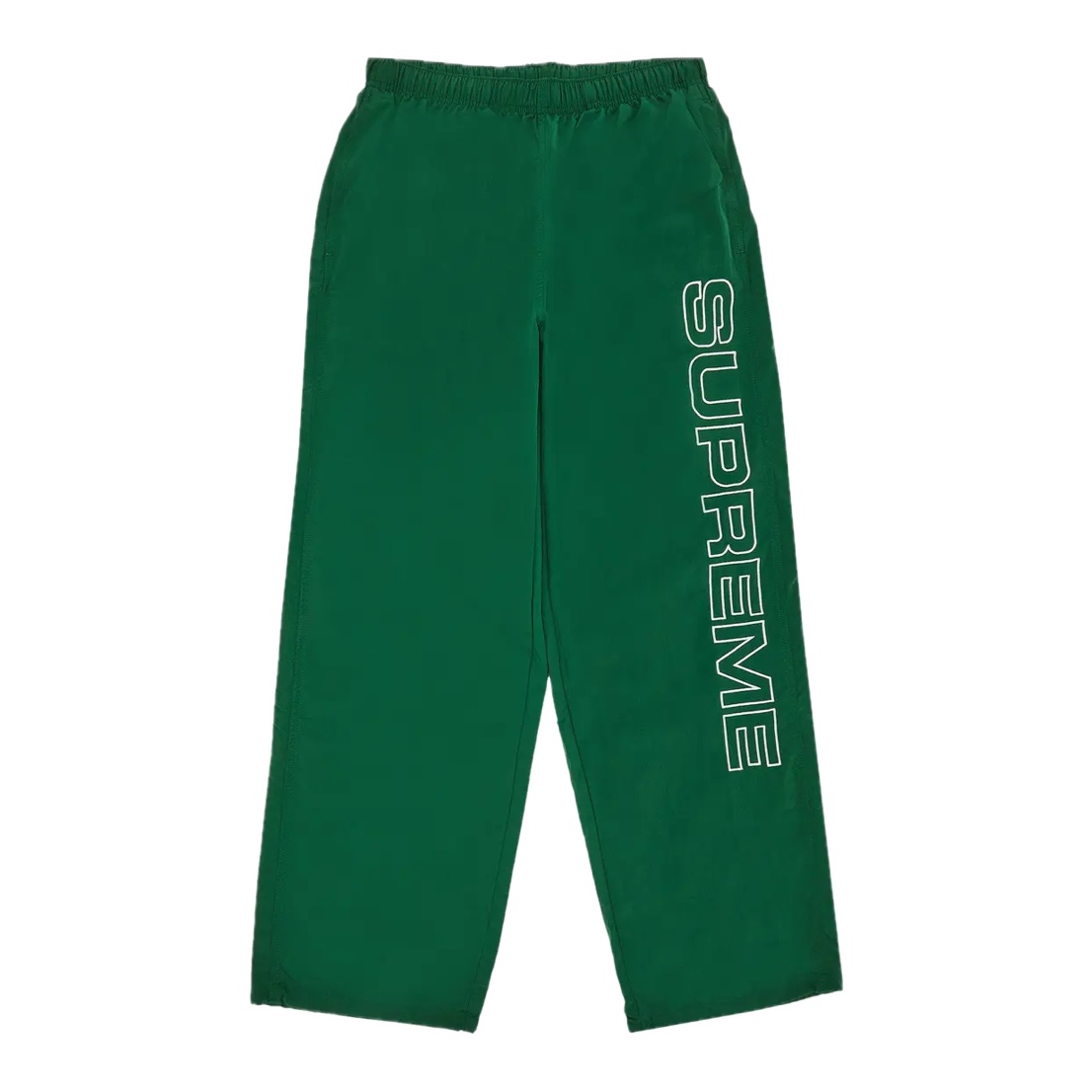 Supreme Spellout Embroidered Tracksuit Green (FW24)