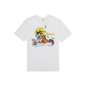 Supreme All Dogs Go To Heaven Tee White