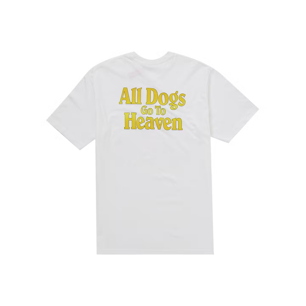 Supreme All Dogs Go To Heaven Tee White