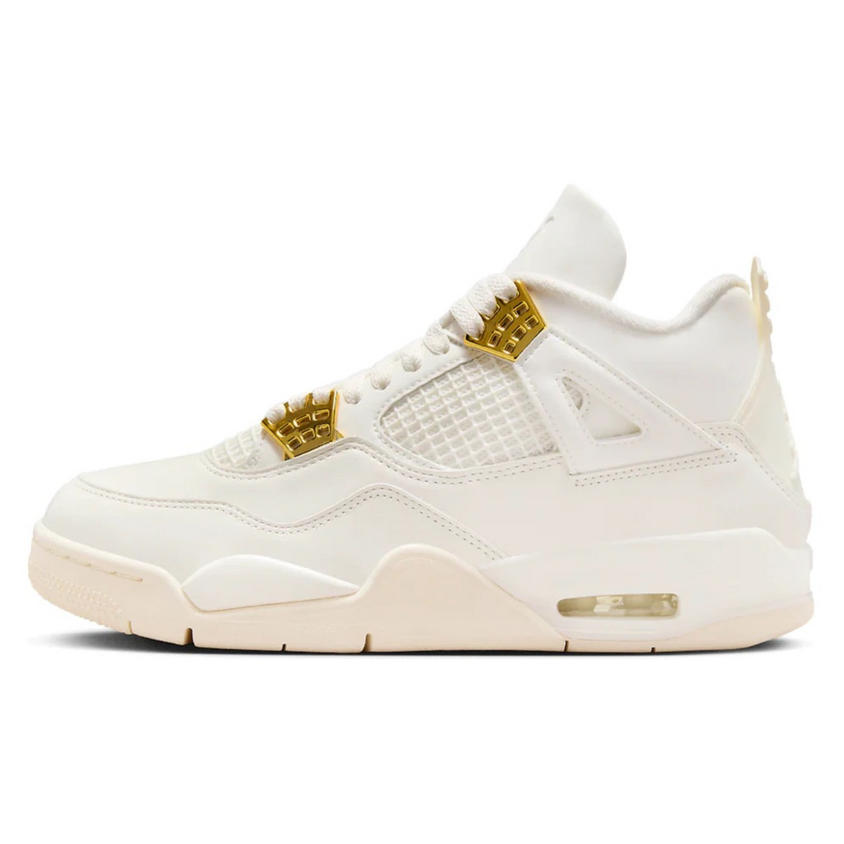 JORDAN 4 RETRO METALLIC GOLD (WOMEN'S)