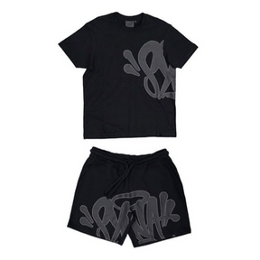 SYNAWORLD “SYNA LOGO” TWINSET BLACK